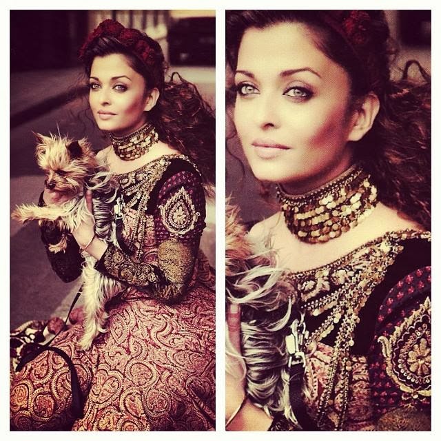 Aishwarya Rai in Sabyasachis creation